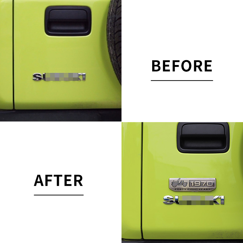 Jimny Exterior Sticker For Suzuki Jimny 2018 2019 2020 2021 2022 2023 JB74 JB64 Car Sticker Decoration Badge