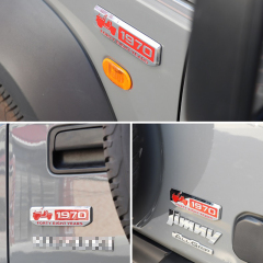 Jimny Exterior Sticker For Suzuki Jimny 2018 2019 2020 2021 2022 2023 JB74 JB64 Car Sticker Decoration Badge
