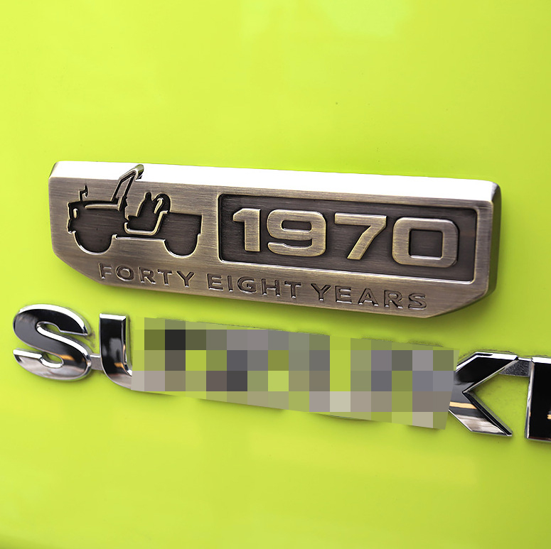 Jimny Exterior Sticker For Suzuki Jimny 2018 2019 2020 2021 2022 2023 JB74 JB64 Car Sticker Decoration Badge