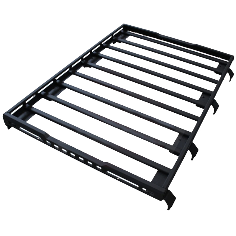Wholesale Matte Black Aluminum Roof Rack Platform Without Light Car Roof Luggage Rack For Suzuki 5Doors Jimny Roof Rack JC74