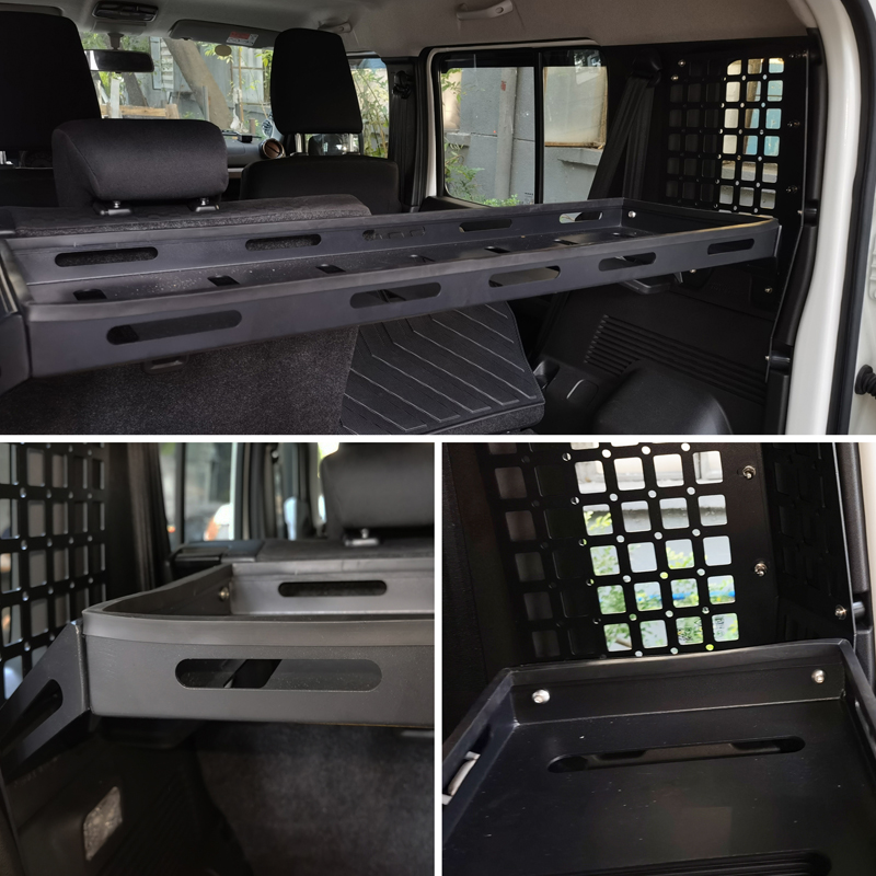 Jimny 5 Door Accessories Trunk tray board Aluminium Rear Trunk Storage rack Luggage Rack For Suzuki Jimny New 5 Doors 2024 2023