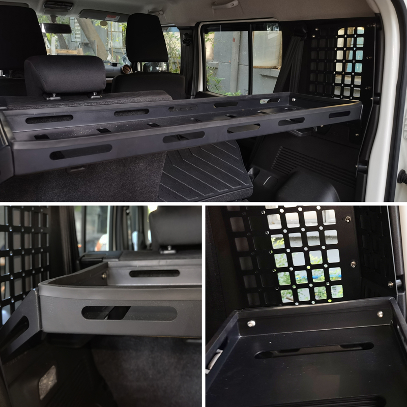 Jimny 5 Door Accessories Trunk tray board Aluminium Rear Trunk Storage rack Luggage Rack For Suzuki Jimny New 5 Doors 2024 2023