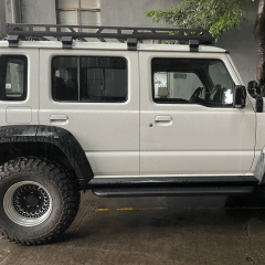 Wholesale Matte Black Aluminum Roof Rack Platform Without Light Car Roof Luggage Rack For Suzuki 5Doors Jimny Roof Rack JC74