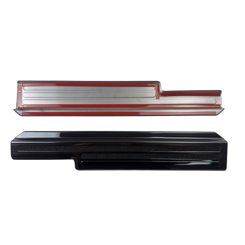 Jimny 5 Door Accessories 2PCS Side Door Entry Protectors Sill scuff Plate Pedal 3D Full Cover For Suzuki Jimy JC74 2024 2023
