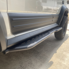 Black Side Steps Car Accessories Running Board Side Footsteps For Suzuki Jimny 5 Doors 2024 2023 2022 2021 2020