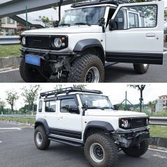 Jimny 5 Door Accessories Side Door Trim Garnish cover Body Moulding Side door panel for Suzuki Jimny JC74 XL