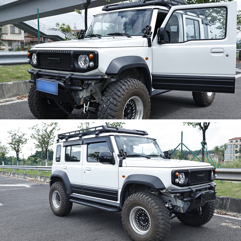 Jimny 5 Door Accessories Side Door Trim Garnish cover Body Moulding Side door panel for Suzuki Jimny JC74 XL