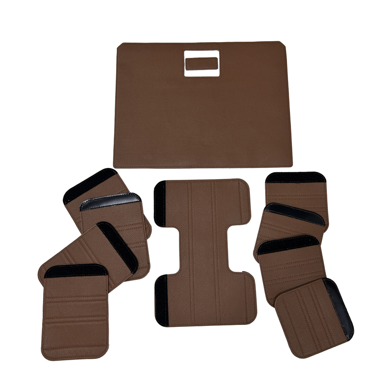 Jimny 5 Door Leather Car Top Handle Cover Retro Style Covers For Car Inside Co Pilot Armrest