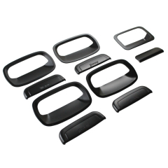 Outer Door Matt Black Car Door Protection Handle Covers With Jimny Logo For Suzuki Jimny 5Doors Jc74