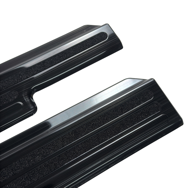Jimny 5 Door Accessories 2PCS Side Door Entry Protectors Sill scuff Plate Pedal 3D Full Cover For Suzuki Jimy JC74 2024 2023