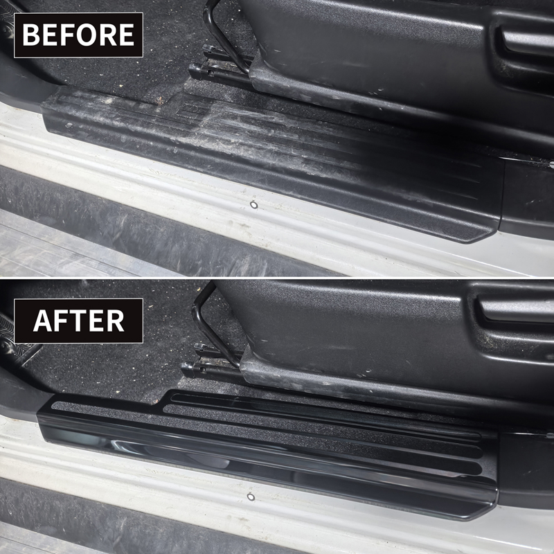 Jimny 5 Door Accessories 2PCS Side Door Entry Protectors Sill scuff Plate Pedal 3D Full Cover For Suzuki Jimy JC74 2024 2023