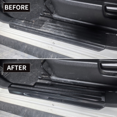 Jimny 5 Door Accessories 2PCS Side Door Entry Protectors Sill scuff Plate Pedal 3D Full Cover For Suzuki Jimy JC74 2024 2023
