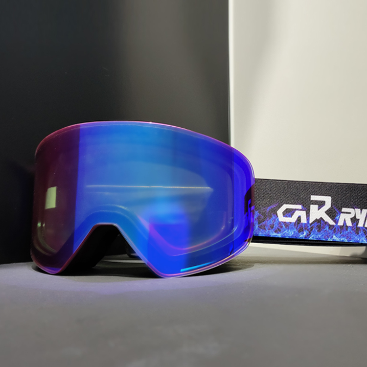 Designer frameless magnetic ski goggles custom snow goggles ski glasses snowboard goggles