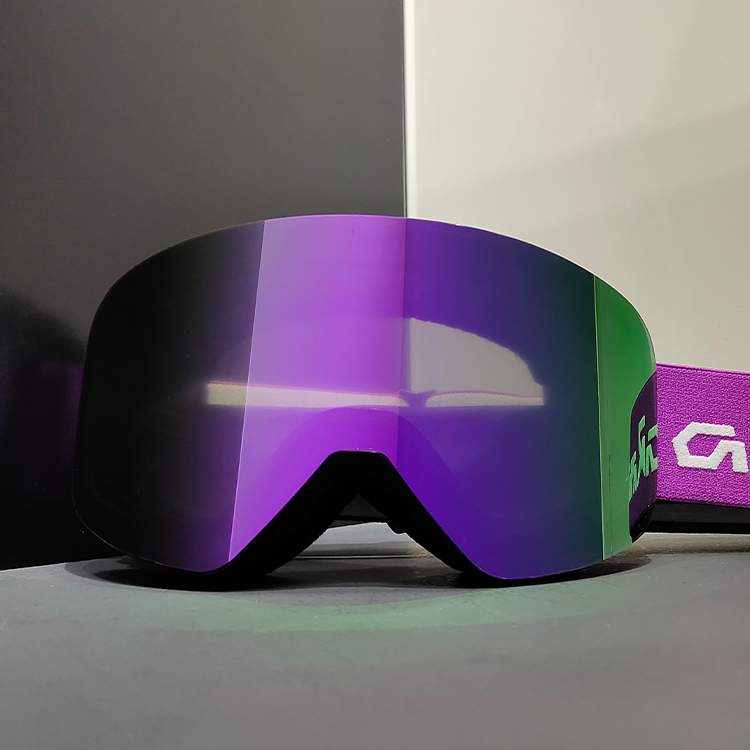 Designer frameless magnetic ski goggles custom snow goggles ski glasses snowboard goggles