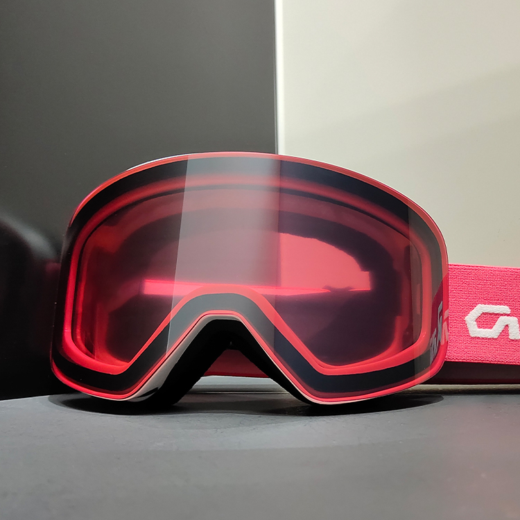 Custom logo Ski Goggles OEM wholesale protective Anti Fog Magnetic removable lens Snowboard Glasses Snow Goggles