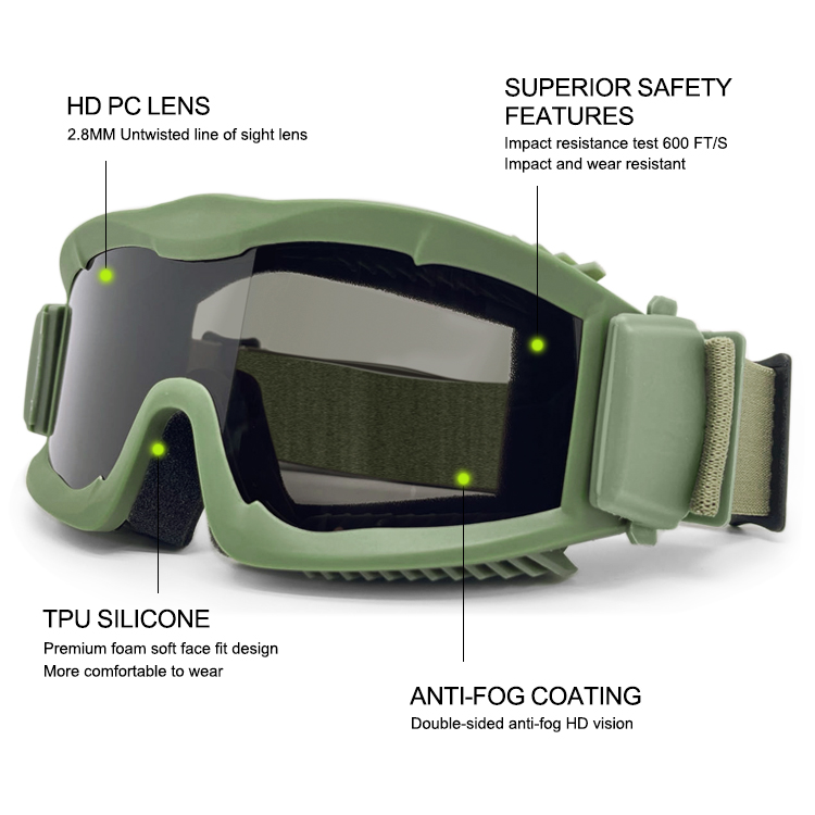 Military Tactical Goggles