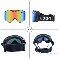 Anti-fog Magnetic lens Snow Goggles