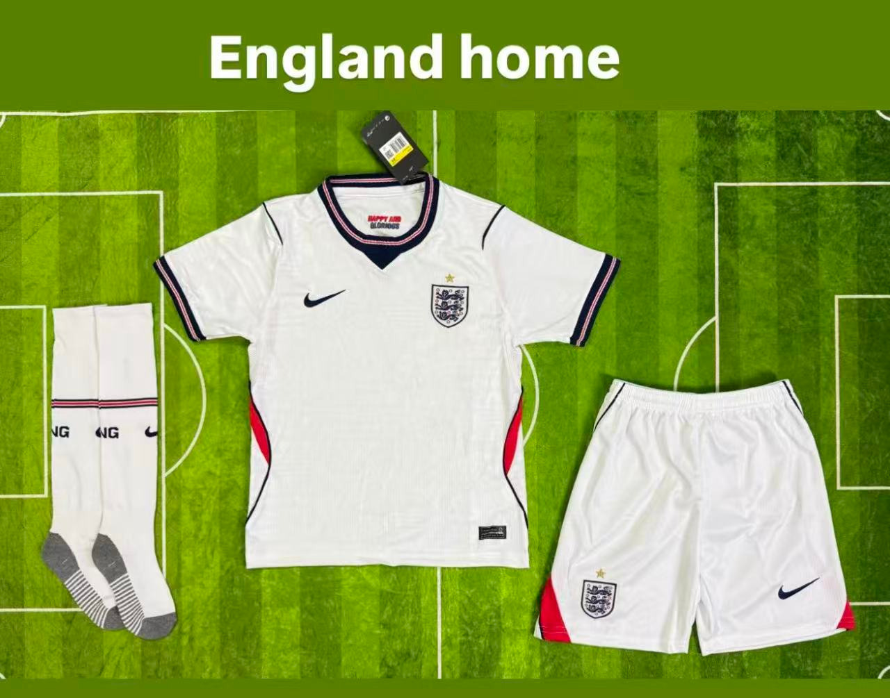26/27 England Home Football Kit