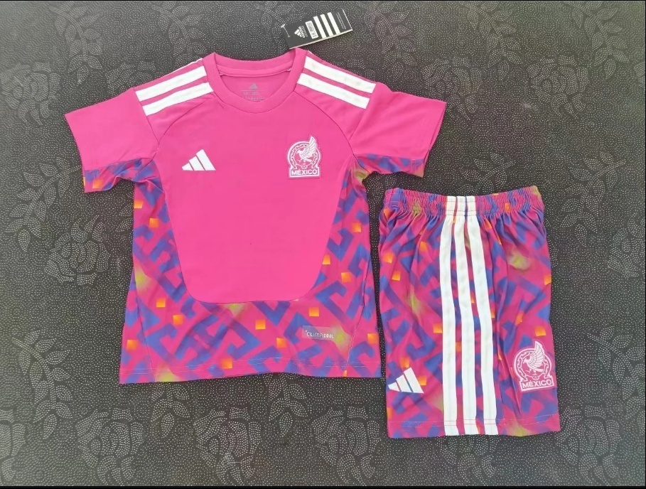 2026-27 Mexico Pink GK Football Kit