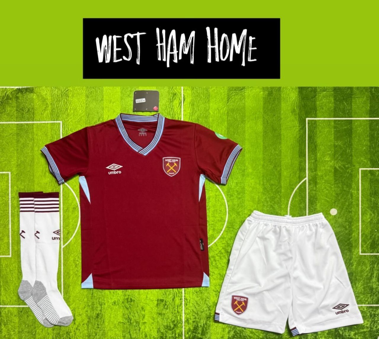 2025-26 West Ham United Home Football Kit