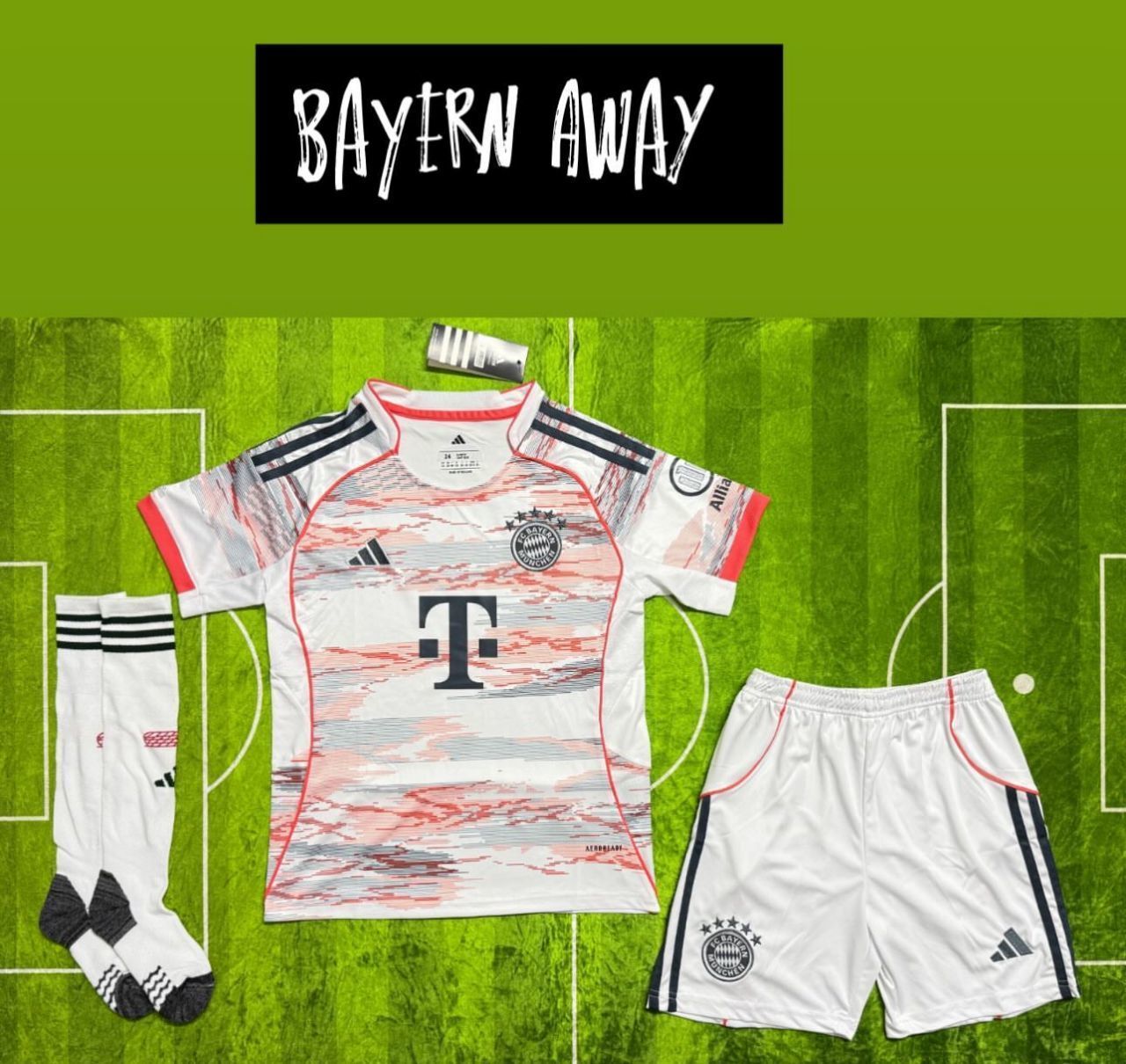 2025/26 Bayern Munich Away Football Kit