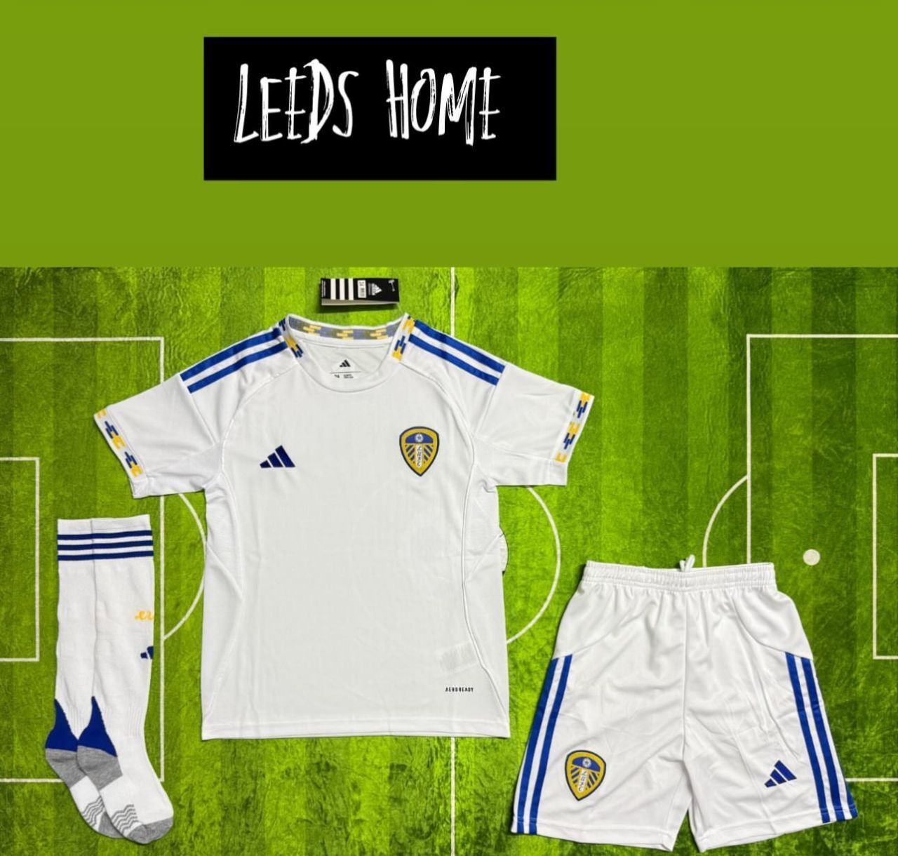 2025/26 Leeds United Home Football Kit