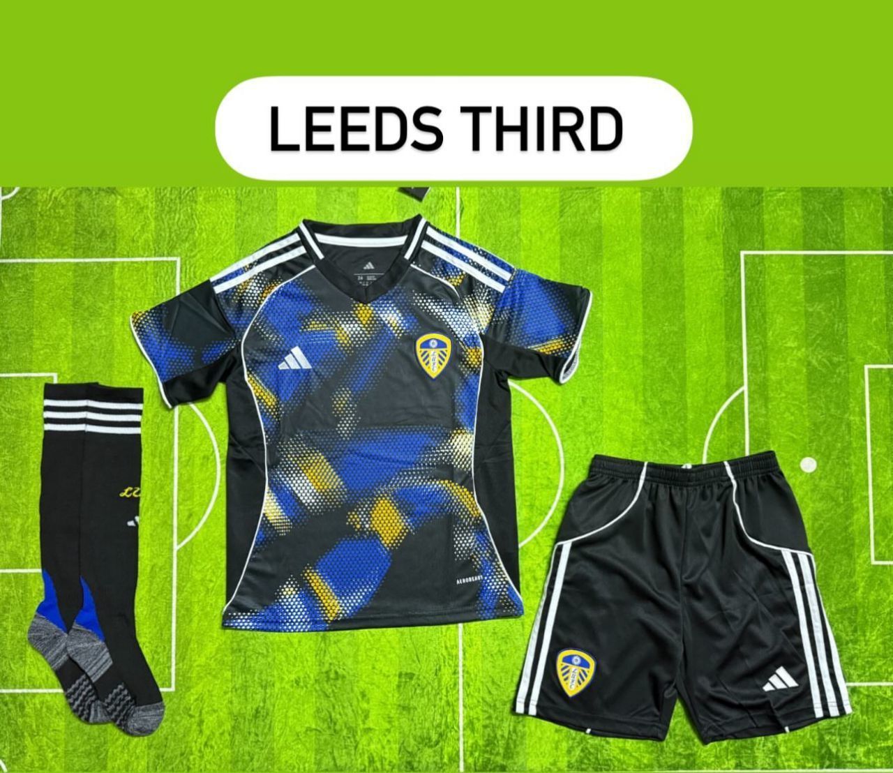 2025/26 Leeds United Third Football Kit