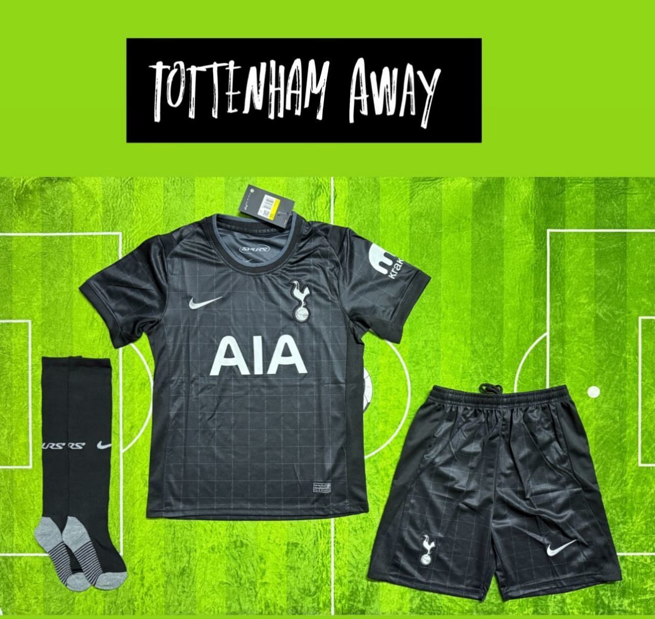 2025/26 Tottenham Hotspur Away Football Kit