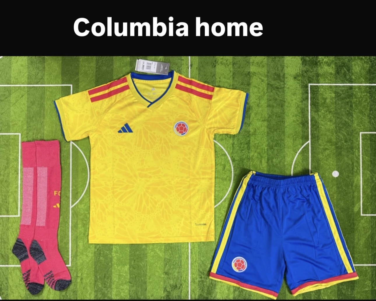 2026/27 Columbia home Football Kit