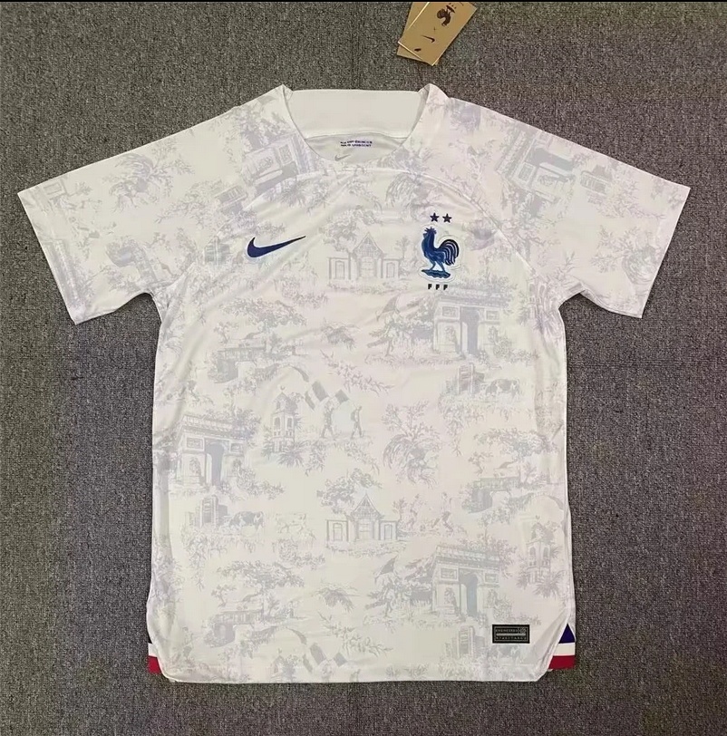 2022-23 France Away Football Jersey