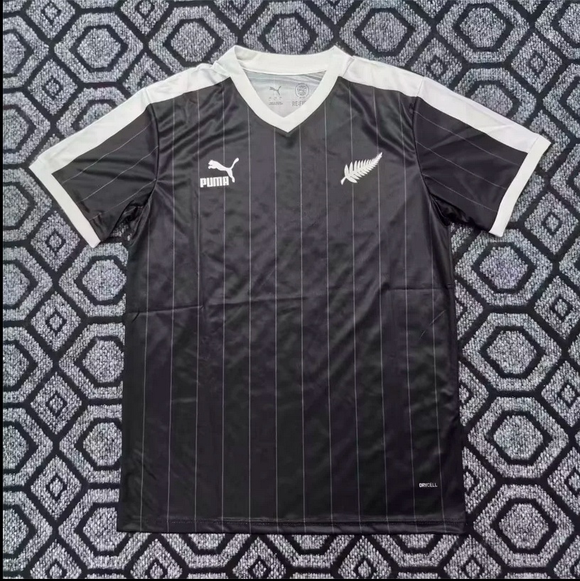 2026-27 New Zealand Black Football Jersey