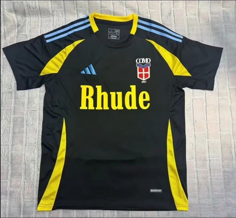 2025-26 Como Special Edition Black Football Jersey