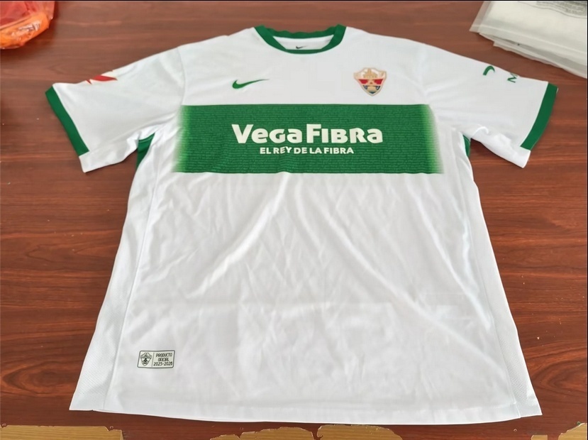 2025-26 Elche Home Football Jersey