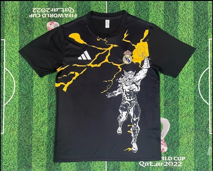 2025-26 Real Madrid Marvel Collaboration Football Jersey