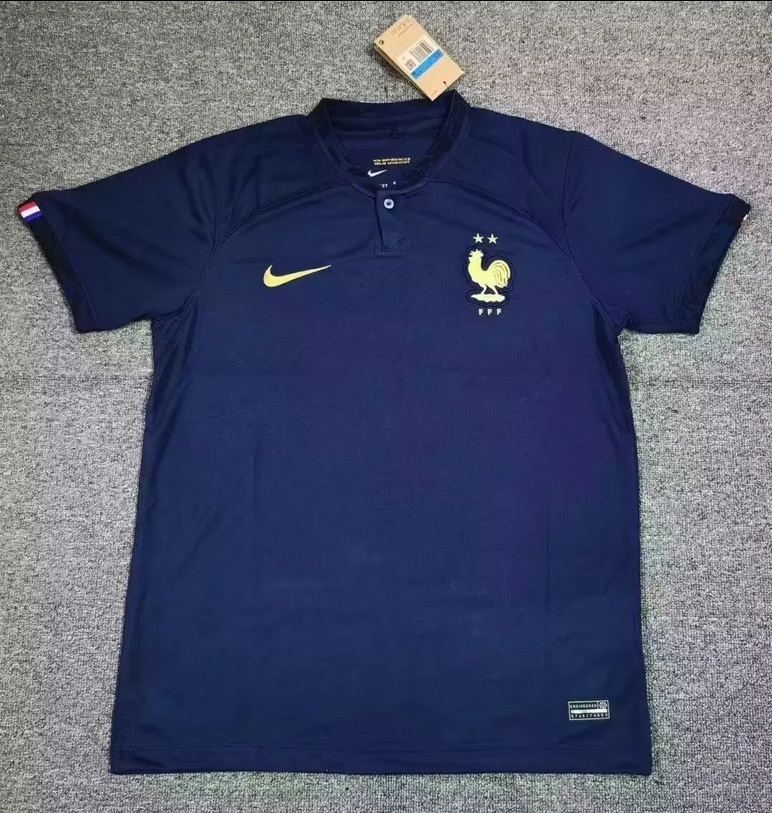2022-23 France Home Football Jersey