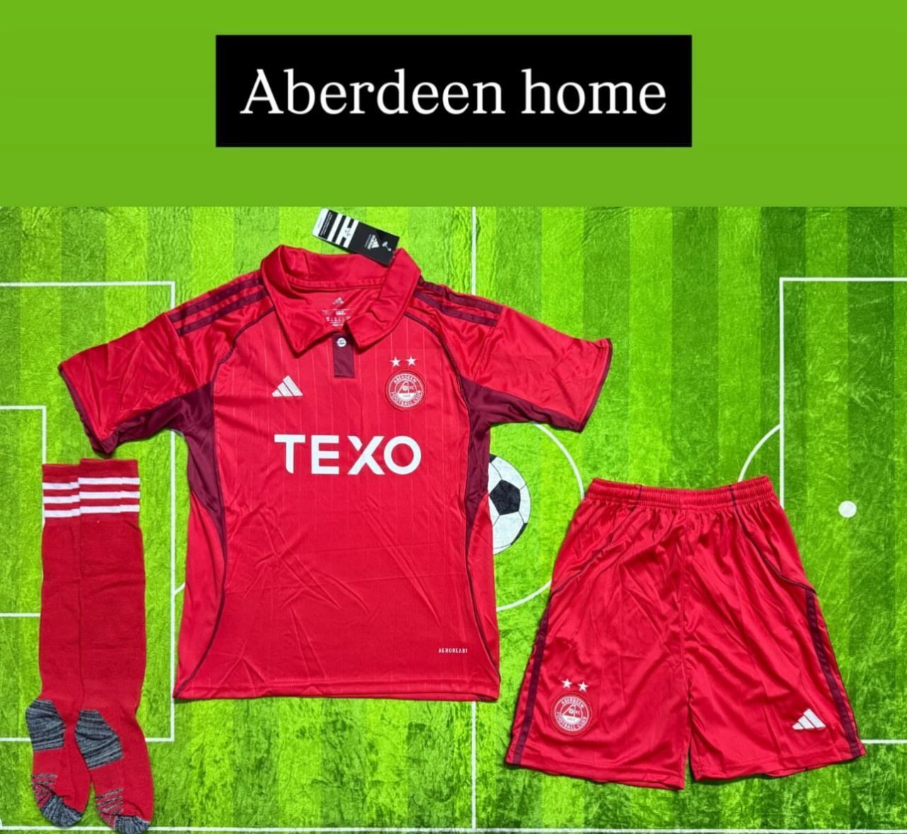 2025/26 Aberdeen home Football Kit
