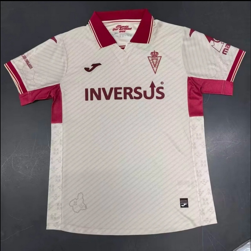2025-26 Real Murcia Away Football Jersey