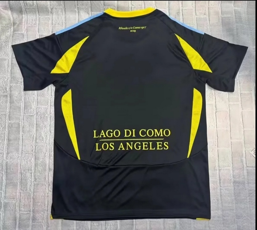 2025-26 Como Special Edition Black Football Jersey