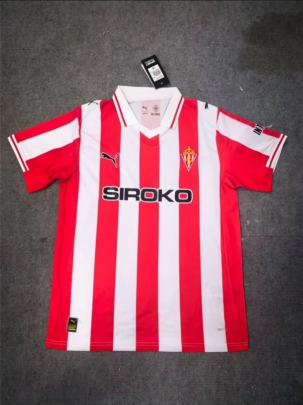 2025-26 Sporting Gijón Home Football Jersey