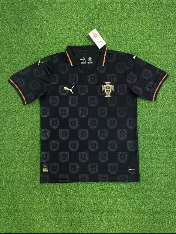 2026-27 Portugal Black Special Edition Football Jersey