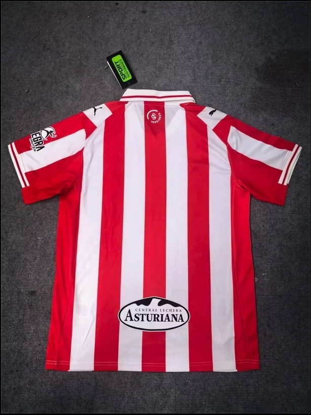 2025-26 Sporting Gijón Home Football Jersey