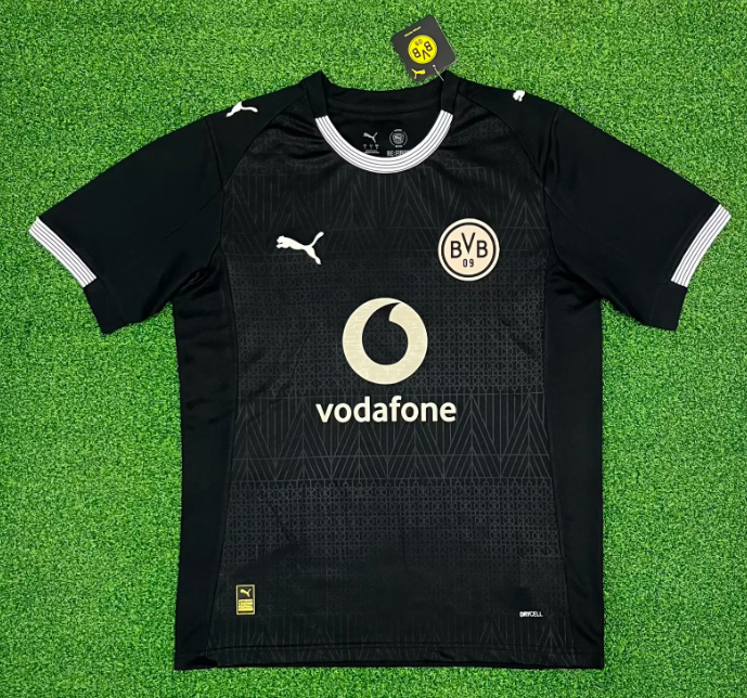 2026-27 The 100th Anniversary Special Edition of Dortmund's Clay Court Football Jersey