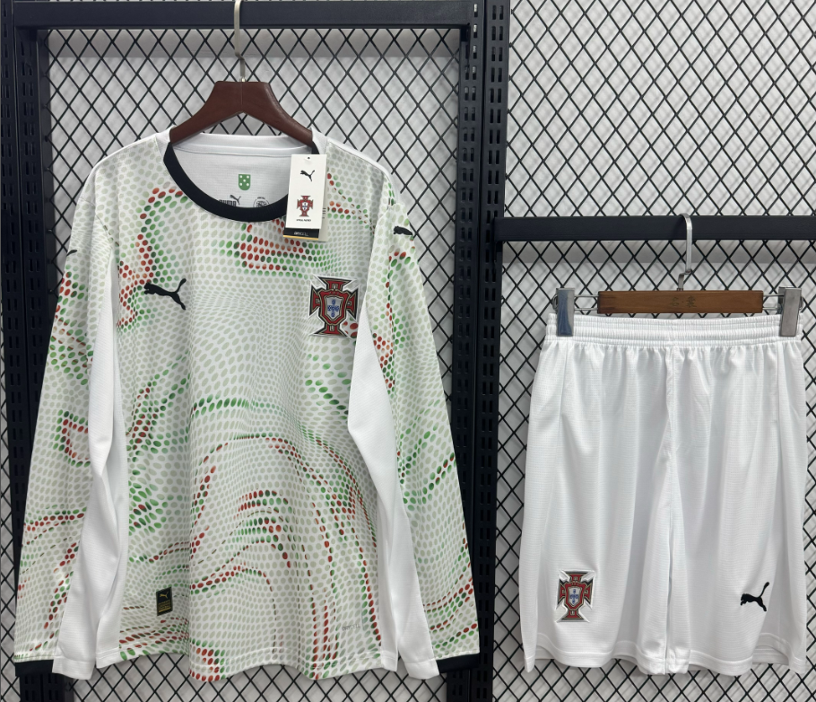 2025-26 Portugal Away Long sleeves  Football Kit