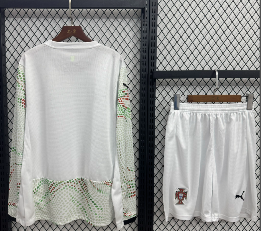 2025-26 Portugal Away Long sleeves  Football Kit