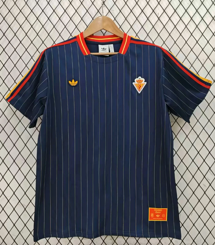 2026-27 Spain  retro royal blue Football Jersey
