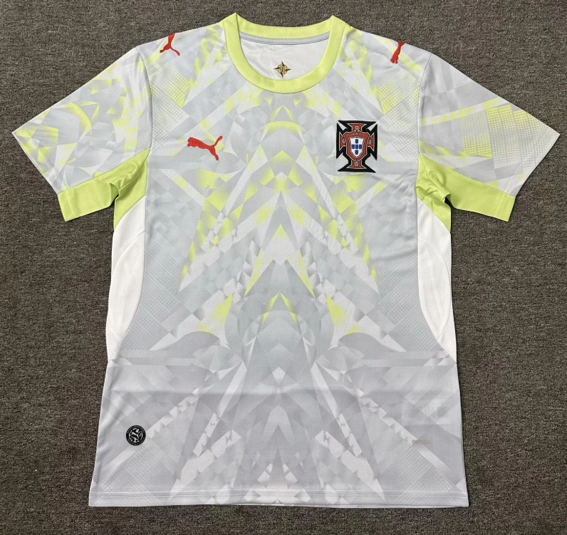 2026-27 Portugal Special Edition Grey Football Jersey