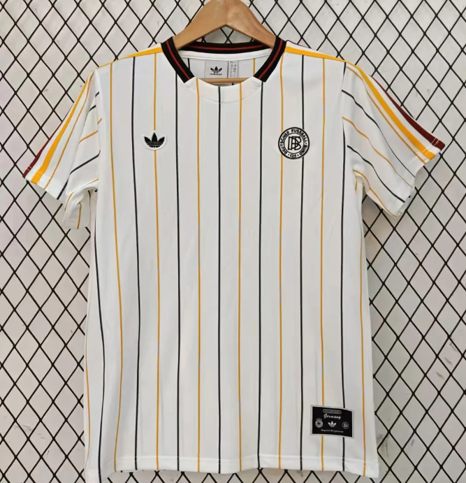 2026-27 Germany Retro white style Football Jersey