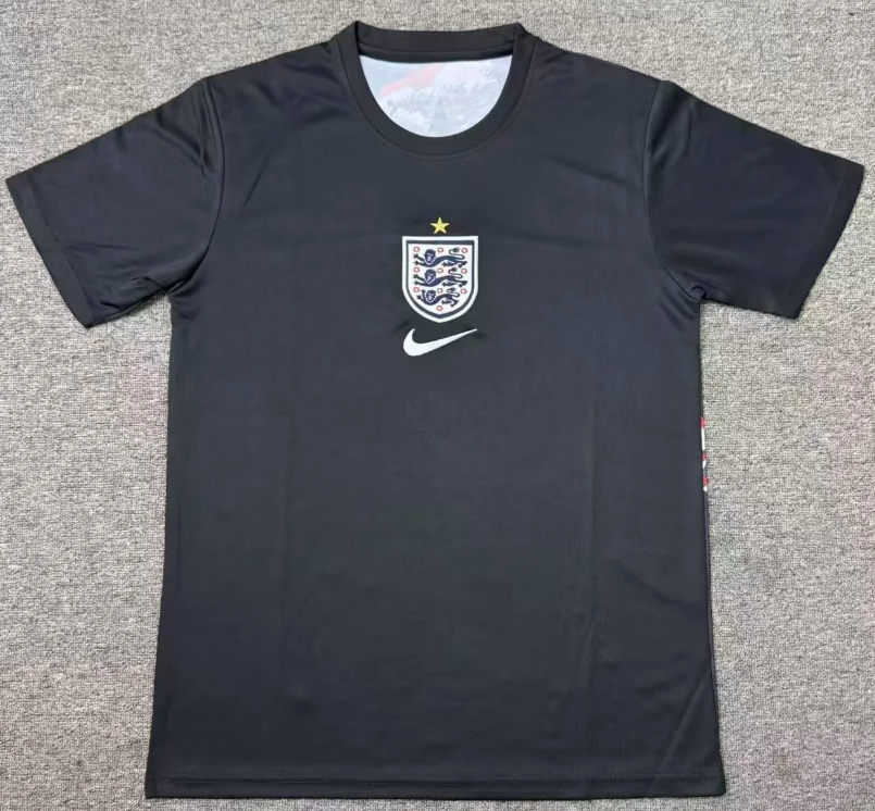 2026-27 England Goalkeeper Black Football Jersey