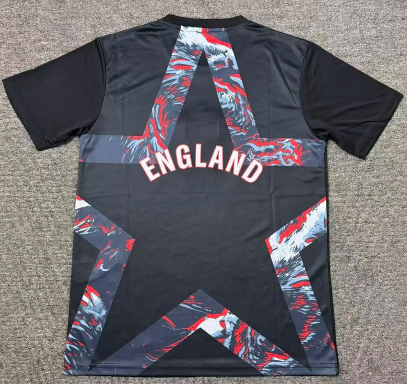 2026-27 England Goalkeeper Black Football Jersey