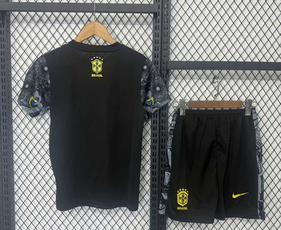 26/27 Brazil Grey "Idol" Football Kit
